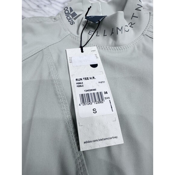 Adidas Stella McCartney Heat RDY Run Jersey Green FK9701 Compression Women Small - Picture 14 of 14